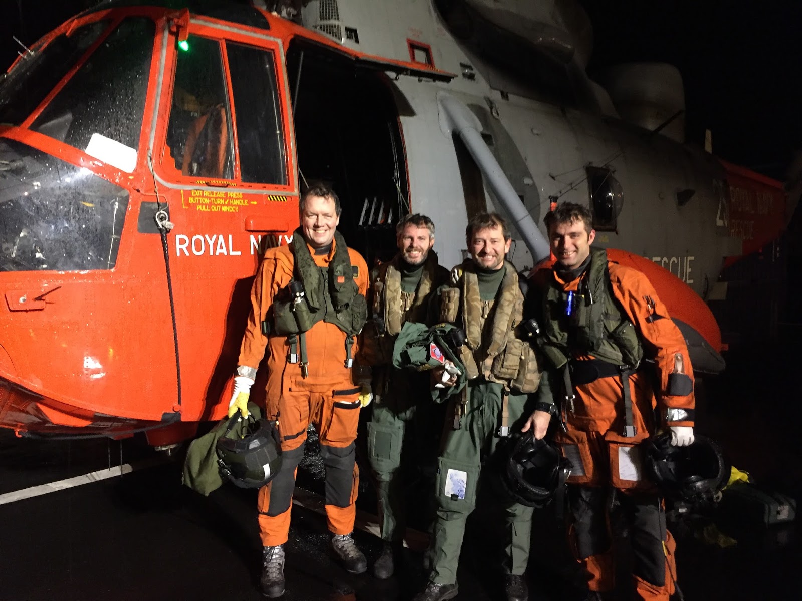 HM Coastguard Winchman paramedic awarded the Queen's Gallantry Medal