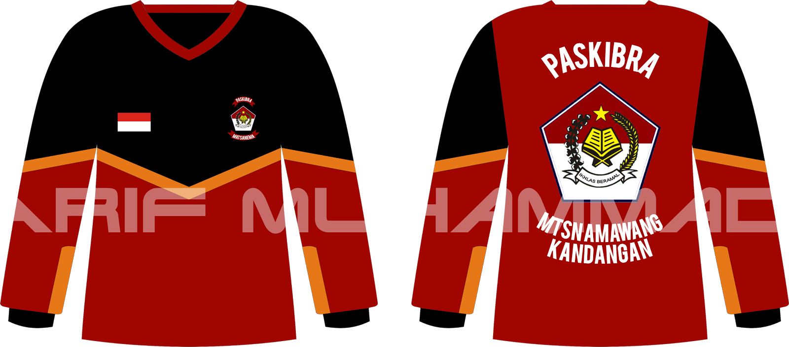 Arif Muhammad Contoh Desain Baju Latihan Paskibra