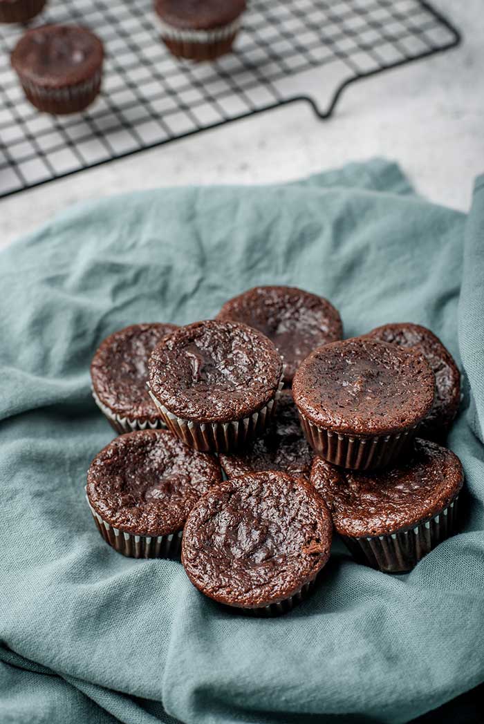 Flourless Chocolate Zucchini Muffins Healthy Everything Pretty