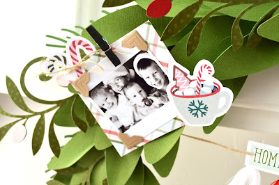 Holiday Memories Wreath by Wendy Sue Anderson