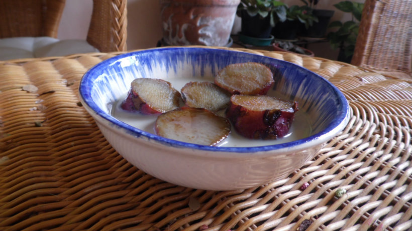 Camote en dulce de piloncillo