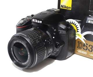 Jual Kamera DSLR Second - Nikon D5300 Fullset - WiFi