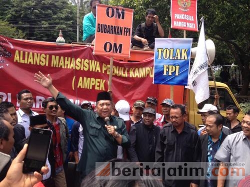 MAKIN MELUAS, SETELAH LOMBOK, KINI RIBUAN MASSA DI NGAWI TUNTUT FPI DAN HTI DIBUBARKAN