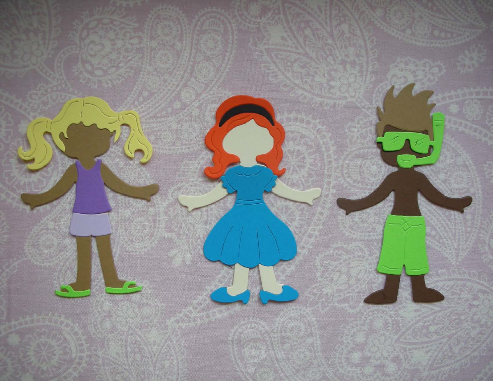 Fabric Girl Designs: Dress Up Craft Creation