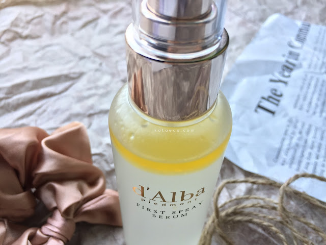 warna dan aroma d'alba spray serum