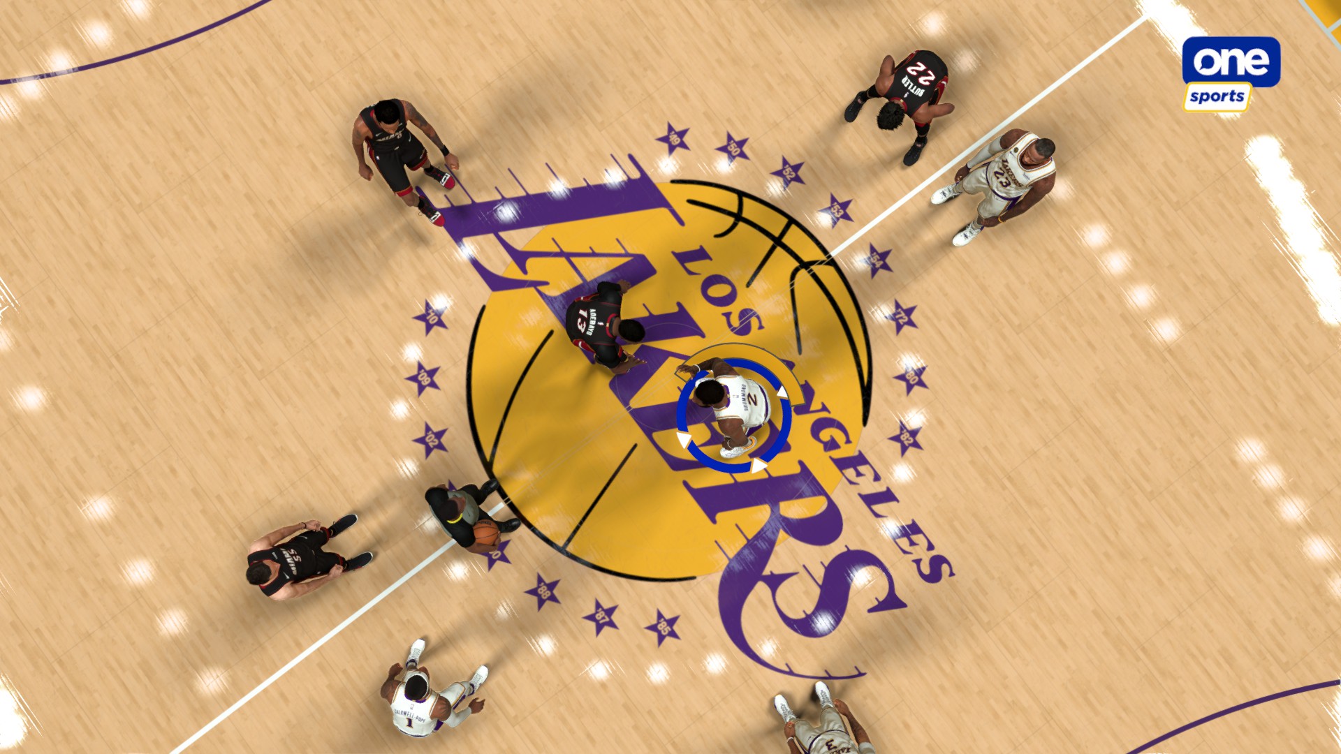 NBA 2K21 One Sports Channel (Philippines) Watermark by Shuajota