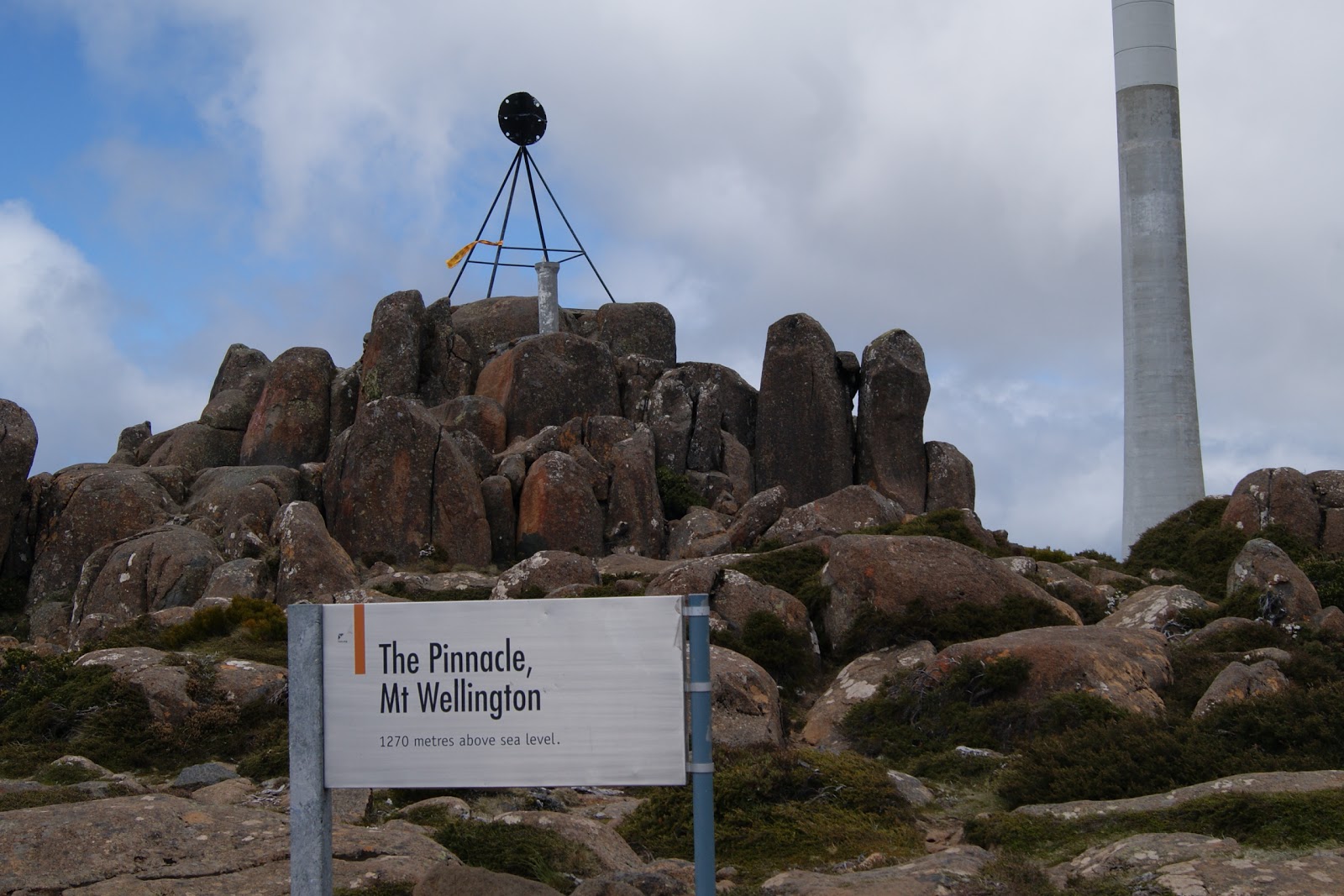 On The Convict Trail Mt Wellington