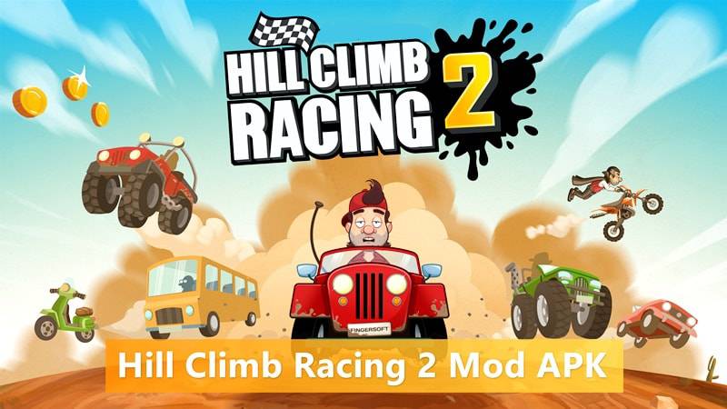 Hill Climb Racing 2 Mod Apk Download (All Cars Unlocked)