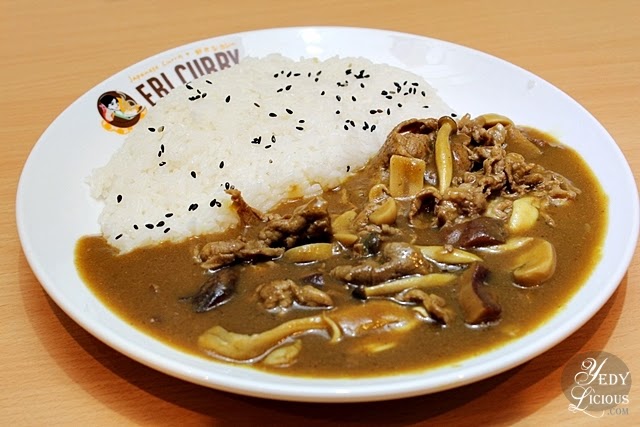 Eri Curry Megamall Thin Sliced Beef Curry with Mushroom