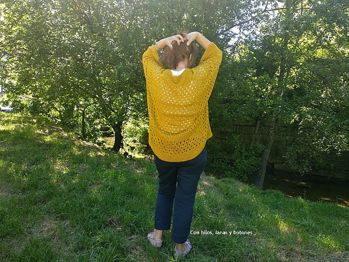 Con hilos, lanas y botones: Chaqueta aire