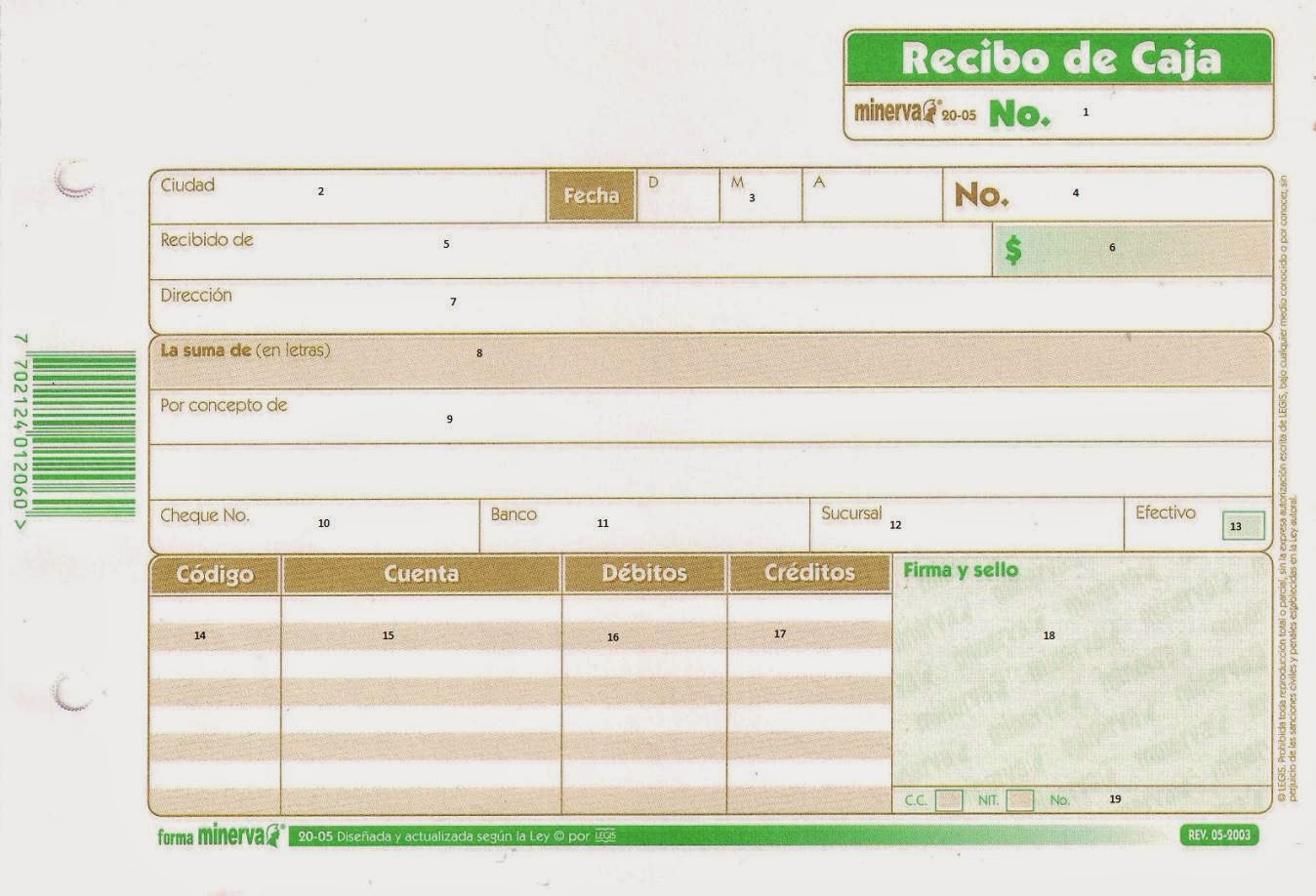 EMILETH TONCEL TECNOLOGA EN GESTIÓN EMPRESARIAL : CAJA, CAJA MENOR Y