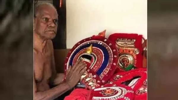 News, Kerala, State, Kozhikode, Death, Award, Theyyam artist Asiad Kunhiraman passed away
