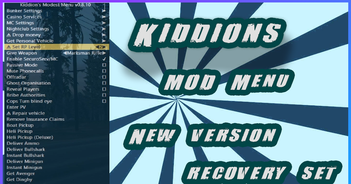 Kiddions menu cant find gta 5 exe poorev