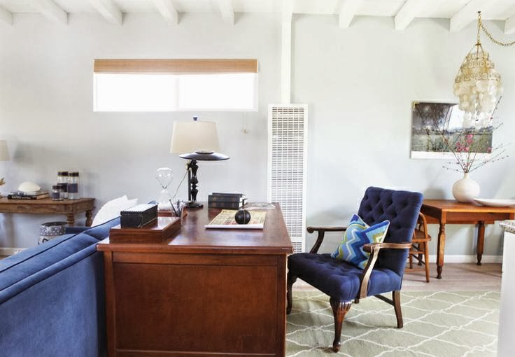 Tiffany Leigh Interior Design An Arrangement to Admire A Desk Behind