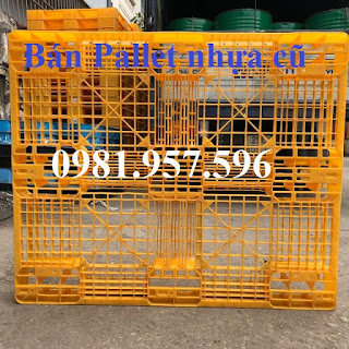 Pallet nhựa cũ, pallet nhựa nâng hàng, pallet nhựa công nghiệp, pallet nhựa kê hàng, pallet chuyển hàng