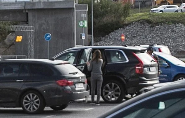 Prince Carl Philip and Princess Sofia Hellqvist were seen at 'Bromma' shopping in Stockholm