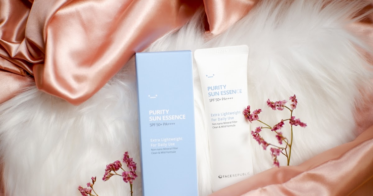 Face Republic Purity Sun Essence NonNano Mineral Sunscreen Review