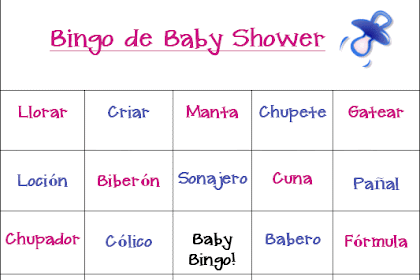 Juegos Para Baby Shower Con Respuestas Para Imprimir