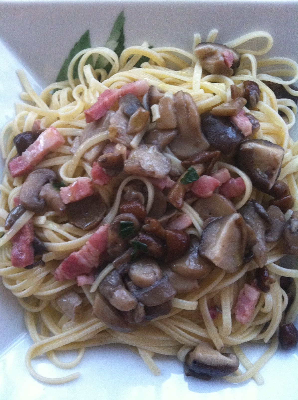 Las recetas de Martuka Pasta Con Hongos