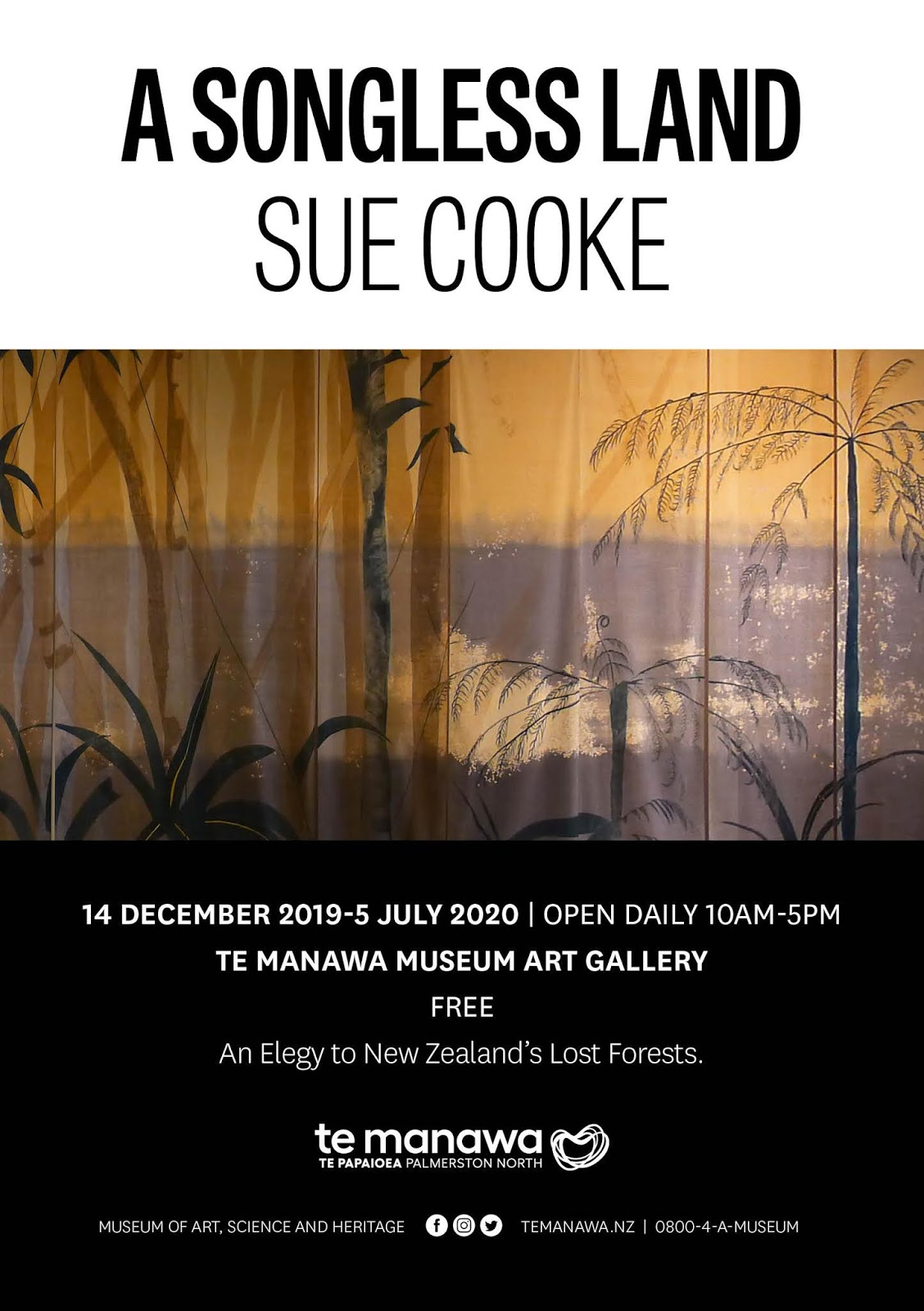 New Zealand Printmakers Exhibition Sue Cooke, til July 2020
