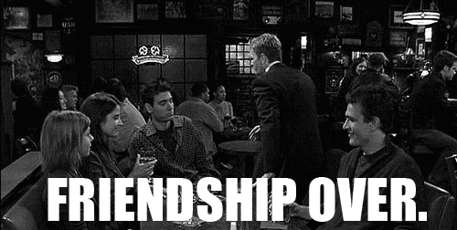 Friends about me word. Friendship over. Барни Friendship is over. Дружба окончена Мем. Дружба окончена Барни.
