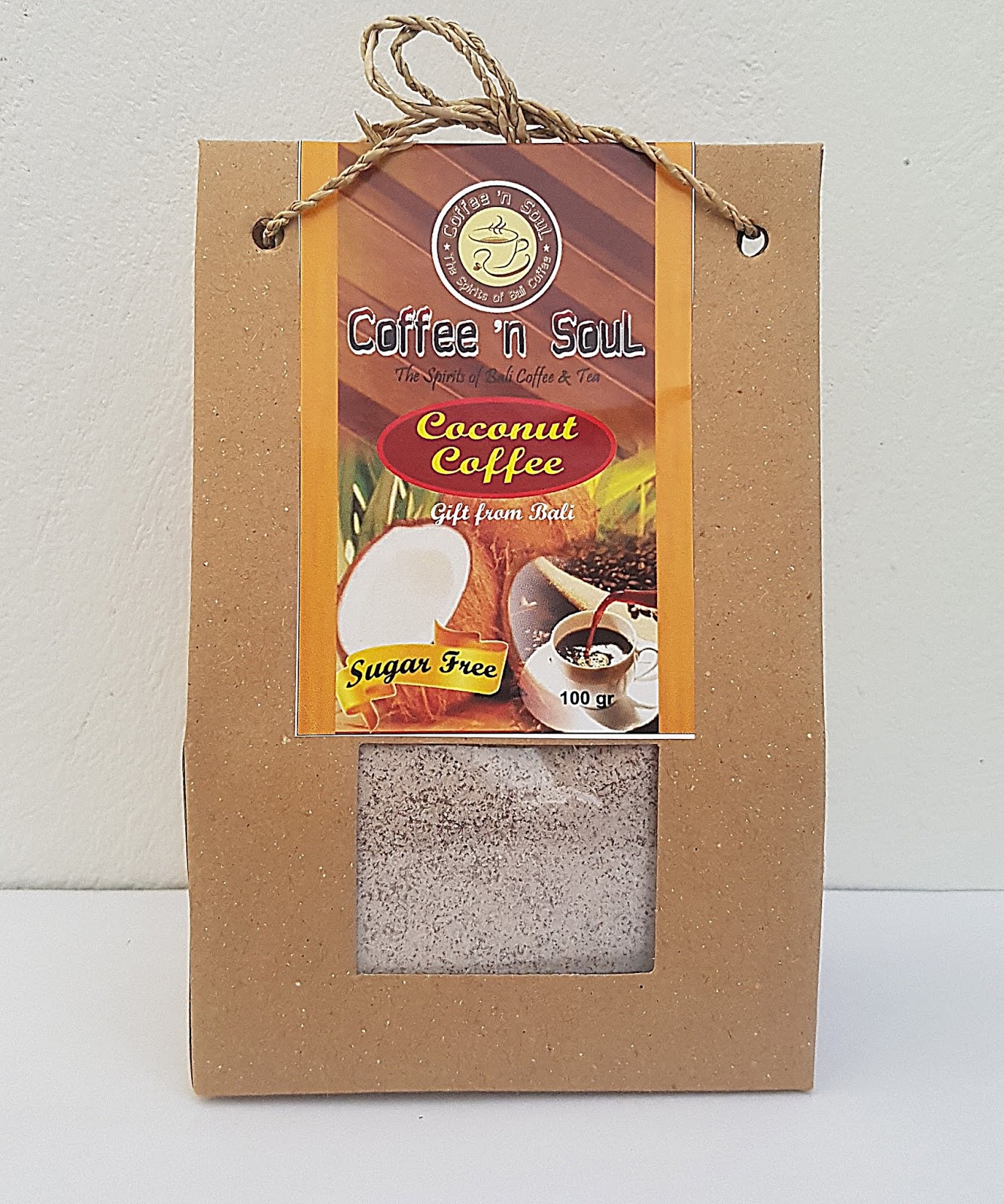Coconut Coffee 100 gr Sugar Free Tea and Coffee