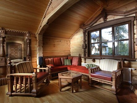 wooden house interior design