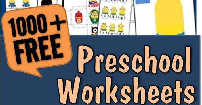 Preschool Worksheets