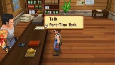 Cara Bekerja (Part-Time Work) di Harvest Moon: Hero of Leaf Valley