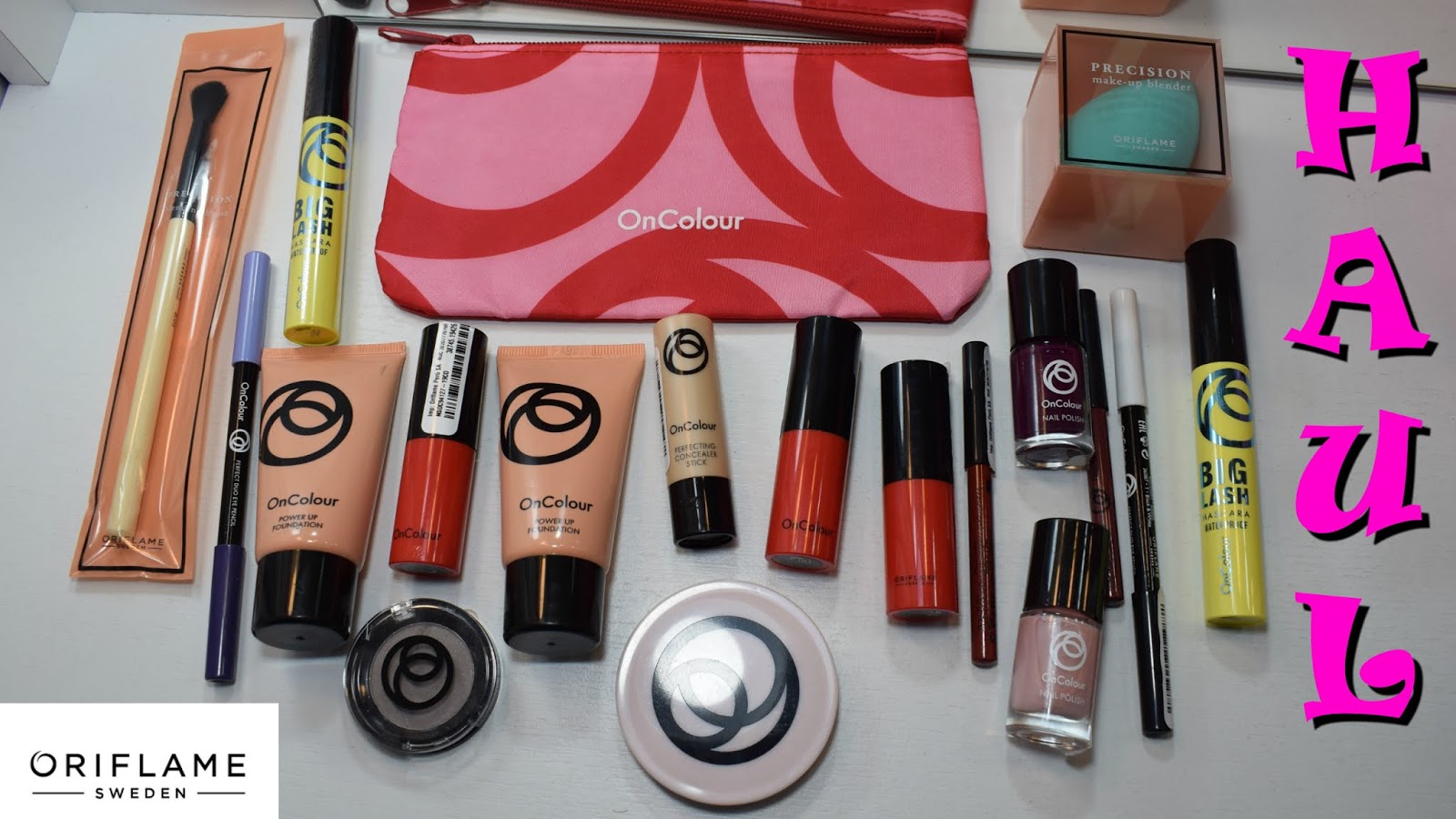 Monique Blogger: Haul de maquillaje de Oriflame | nueva línea On Colour