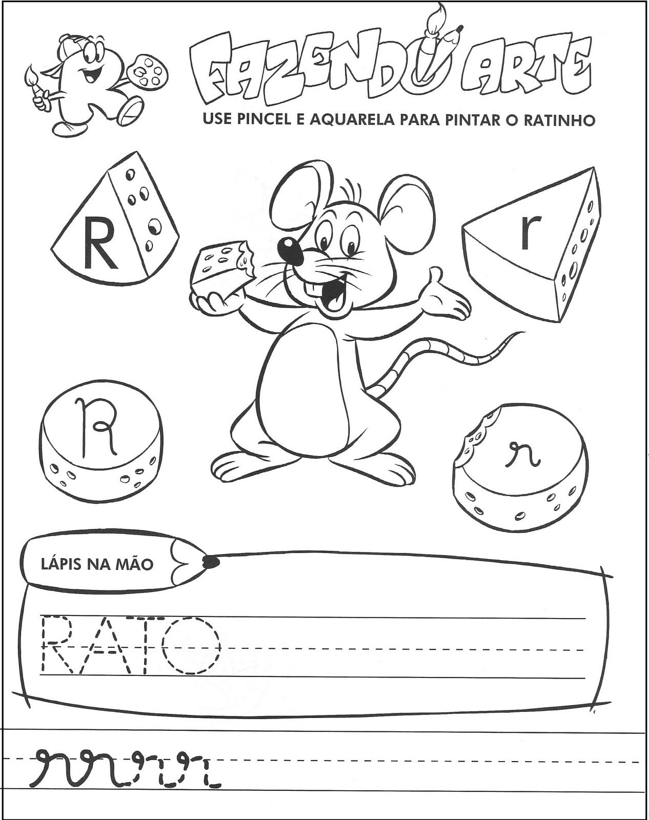 Paraíso da Alfabetização Atividades de alfabetização