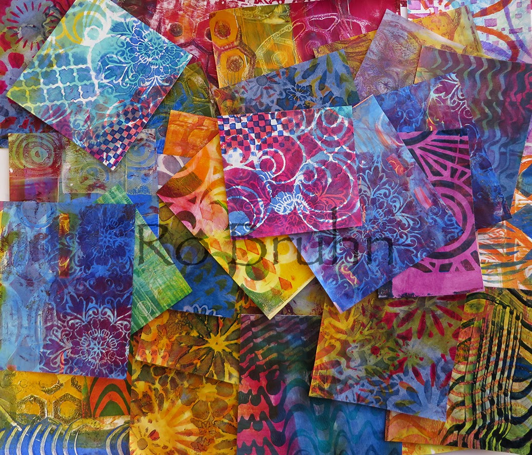 Ro Bruhn Art Still making papers