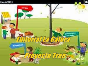 Proyecto Tren. Editorial La Galera.