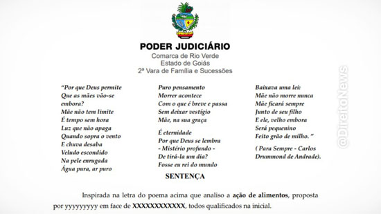 juiza poesia filhos alimentos mae morre juiza poesia filhos alimentos mae morre