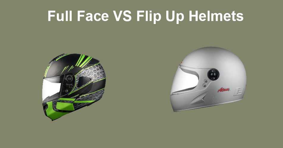 Full Face Helmets VS Flip Up Helmets Aaron Helmets Redefining Safety