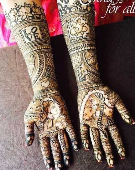 90+ Bridal mehndi designs for every kind of bride || New dulhan mehndi ...