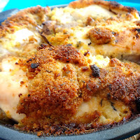  Peitos de frango recheados com alheira e queijo