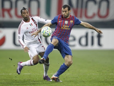 Balance Barcelona vs AC Milan Win In a match at San Siro on Thursday 29