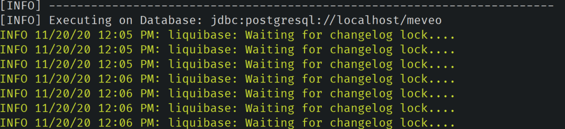 How to Fix the Liquibase Waiting for Changelog Lock Issue | czetsuyatech