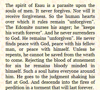 Spirit of Esau