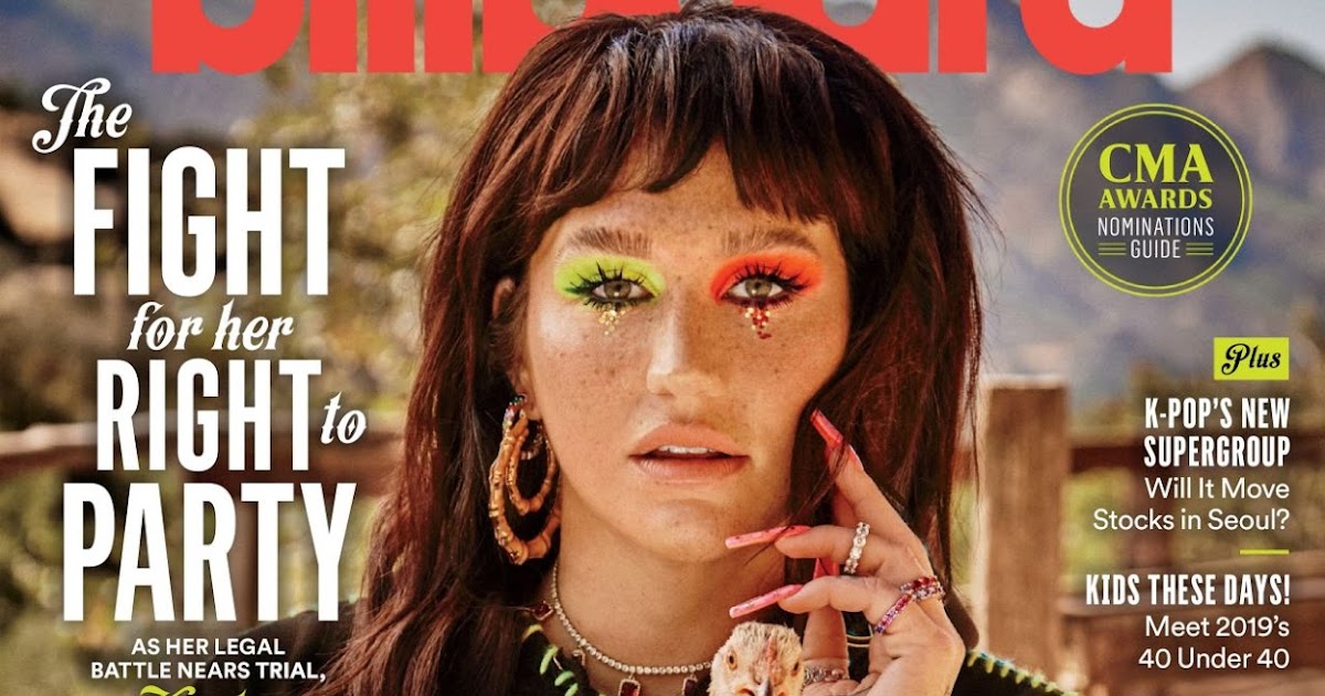 Kesha – Billboard Magazine 09/28/2019 Issue