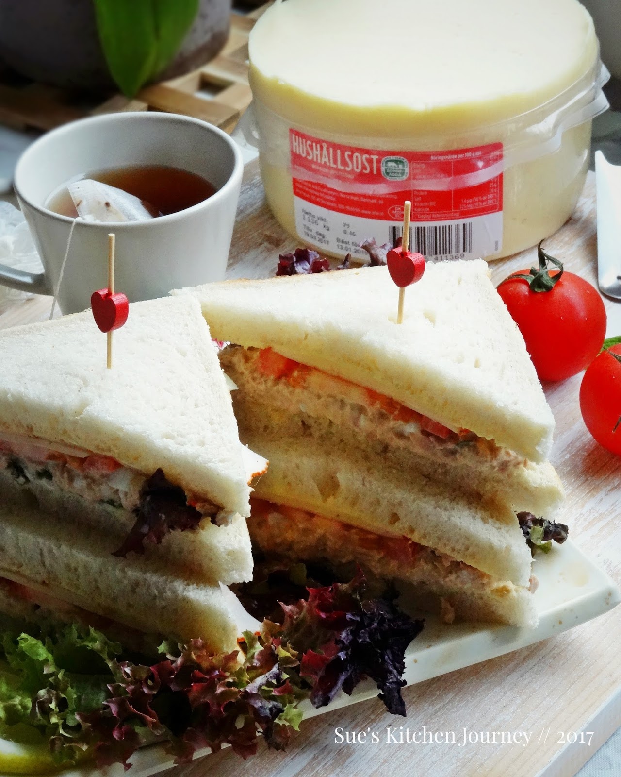 SANDWICH TUNA DAN TELUR SEDAP Swesia's Journey