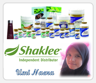 Produk Shaklee Umi Nazra