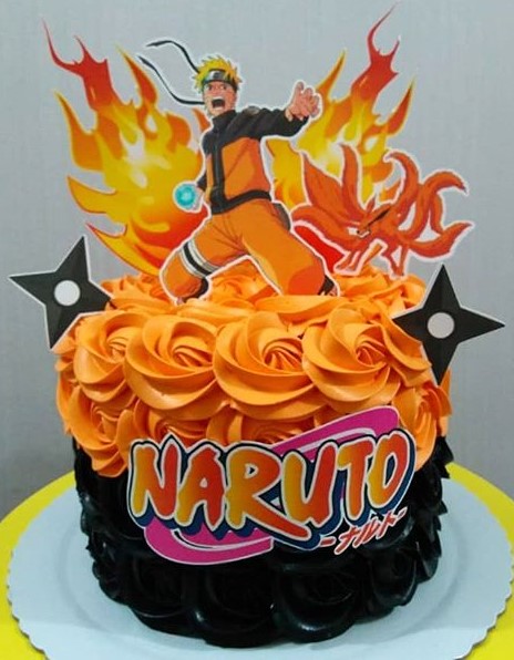 Topo de bolo Naruto. 🔥 . - Caju Criações Personalizadas