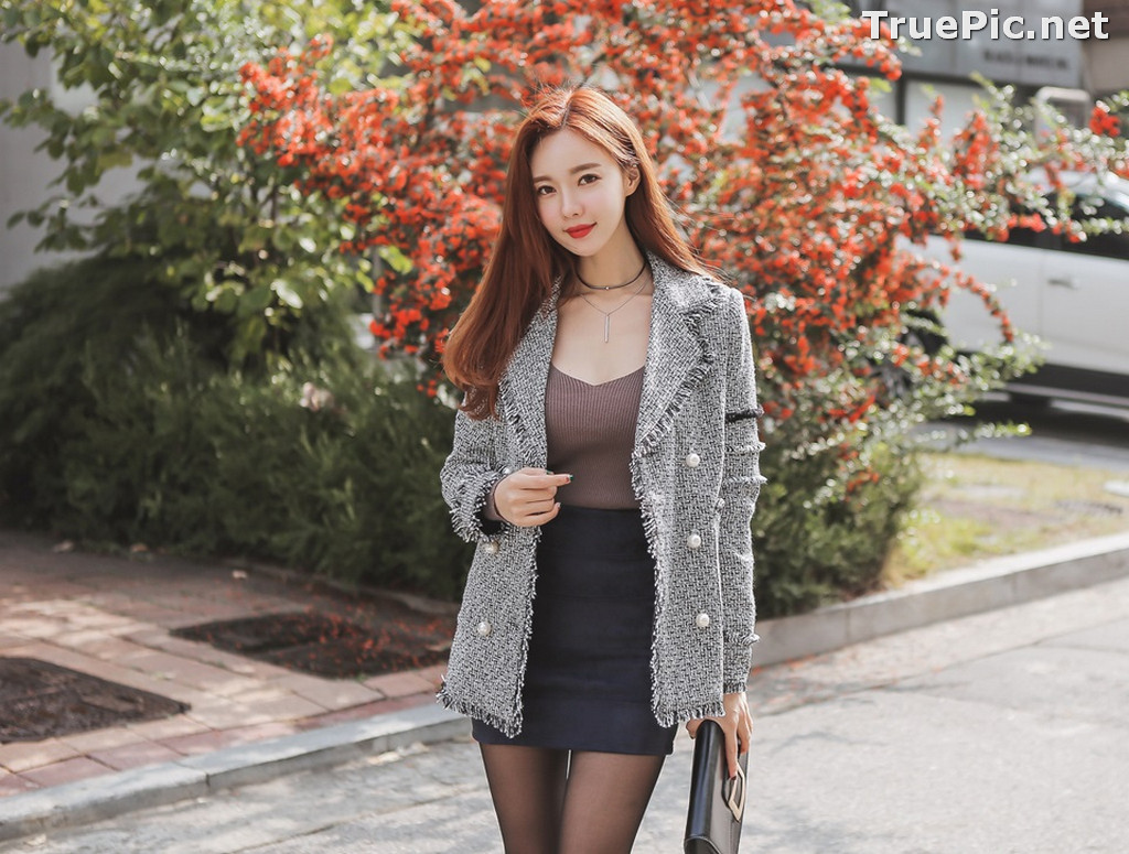Image Korean Fashion Model – Hyemi – Office Dress Collection #3 - TruePic.net - Picture-36
