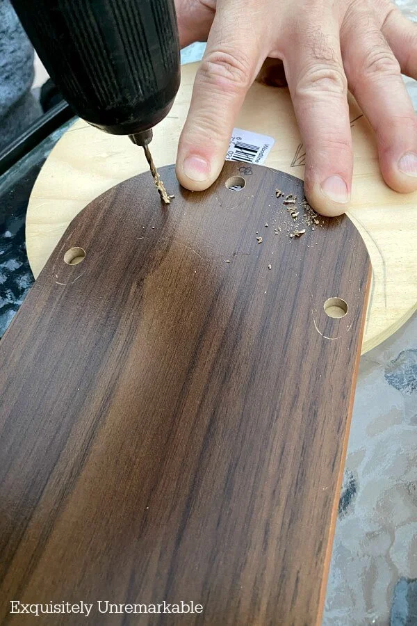 Drilling Holes Into Fan Blade Angel Craft