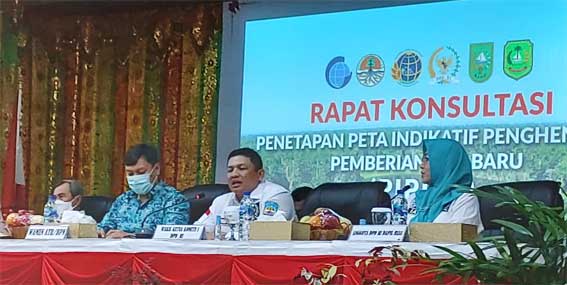 Wamen ATR BPN dan Waka Komite I DPD RI Fernando Sinaga Kunjungi Riau