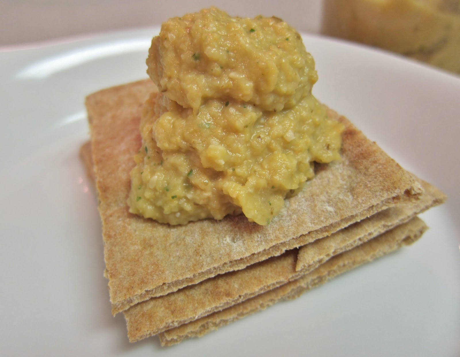 The Vegan Chronicle Eggplant and Chickpea Dip with Mint