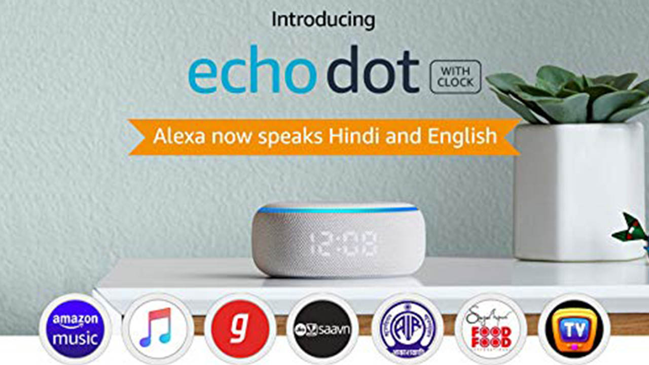 Echo Dot (3rd Gen) with clock Echo Dot (3rd Gen) with clock