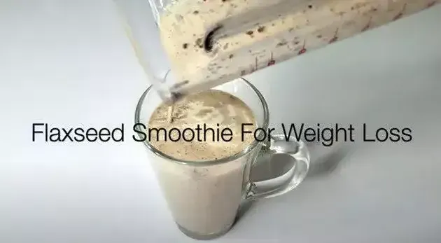 Flaxseed-Smoothie-weight-loss